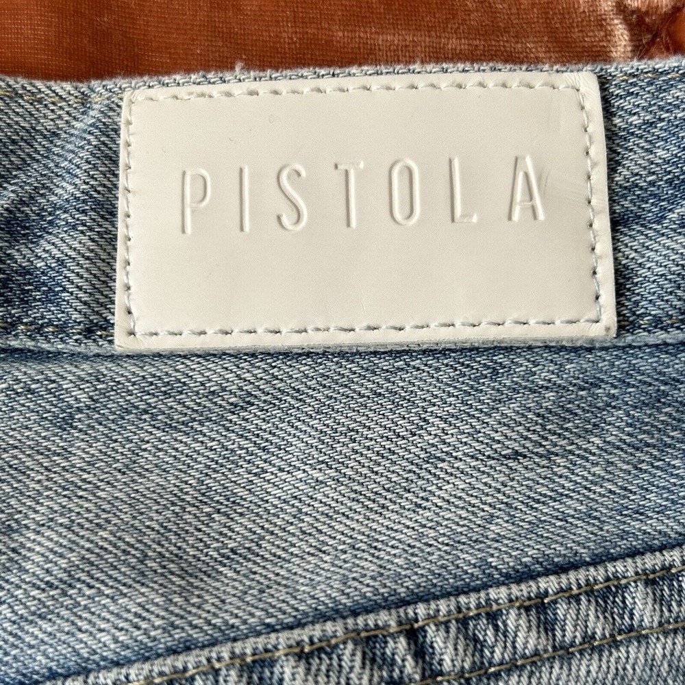 Pistola Presley High Rise Relaxed Roller Jeans 25 Revolve Key West Distressed - Picture 8 of 8